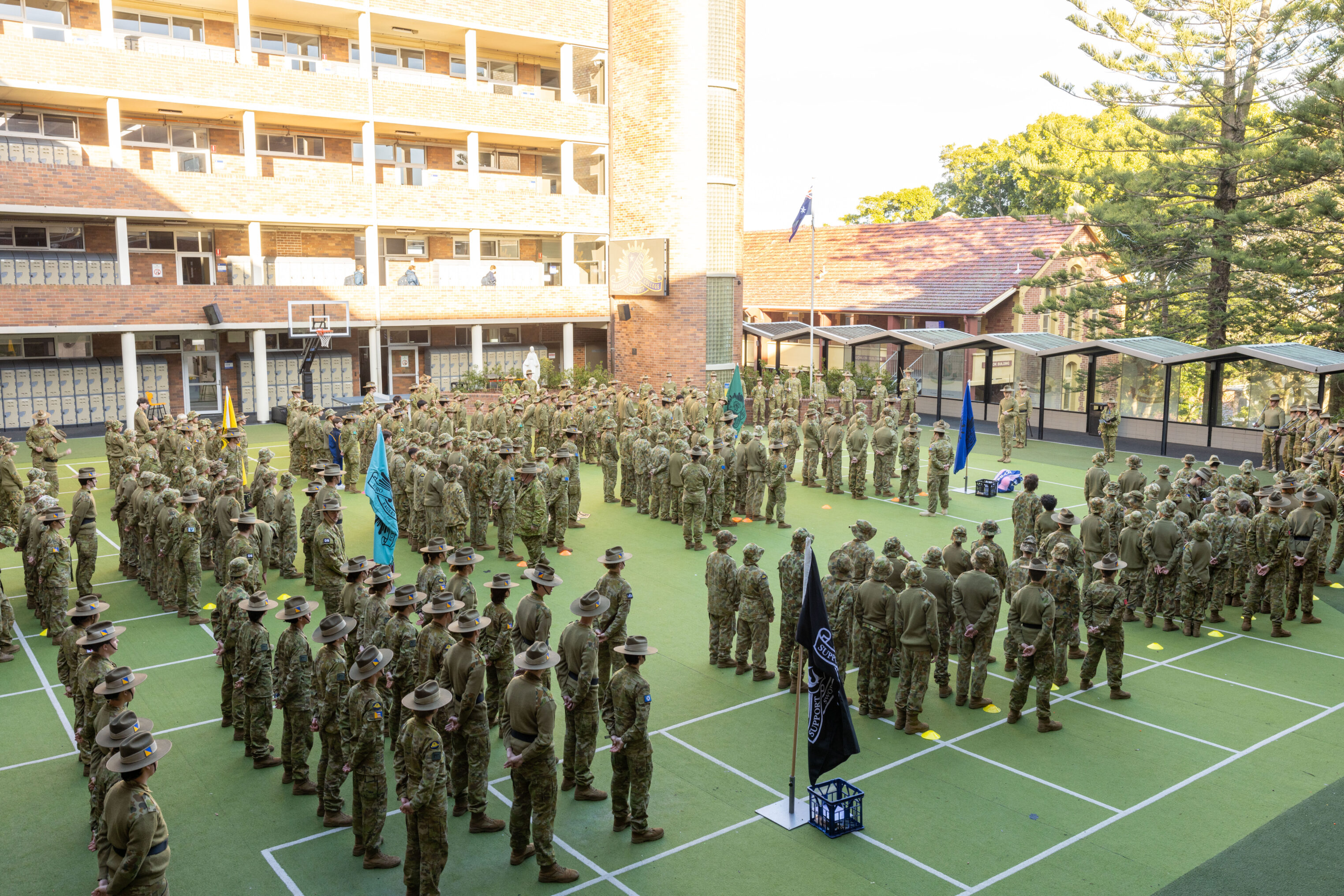 cadets commanding officers parade